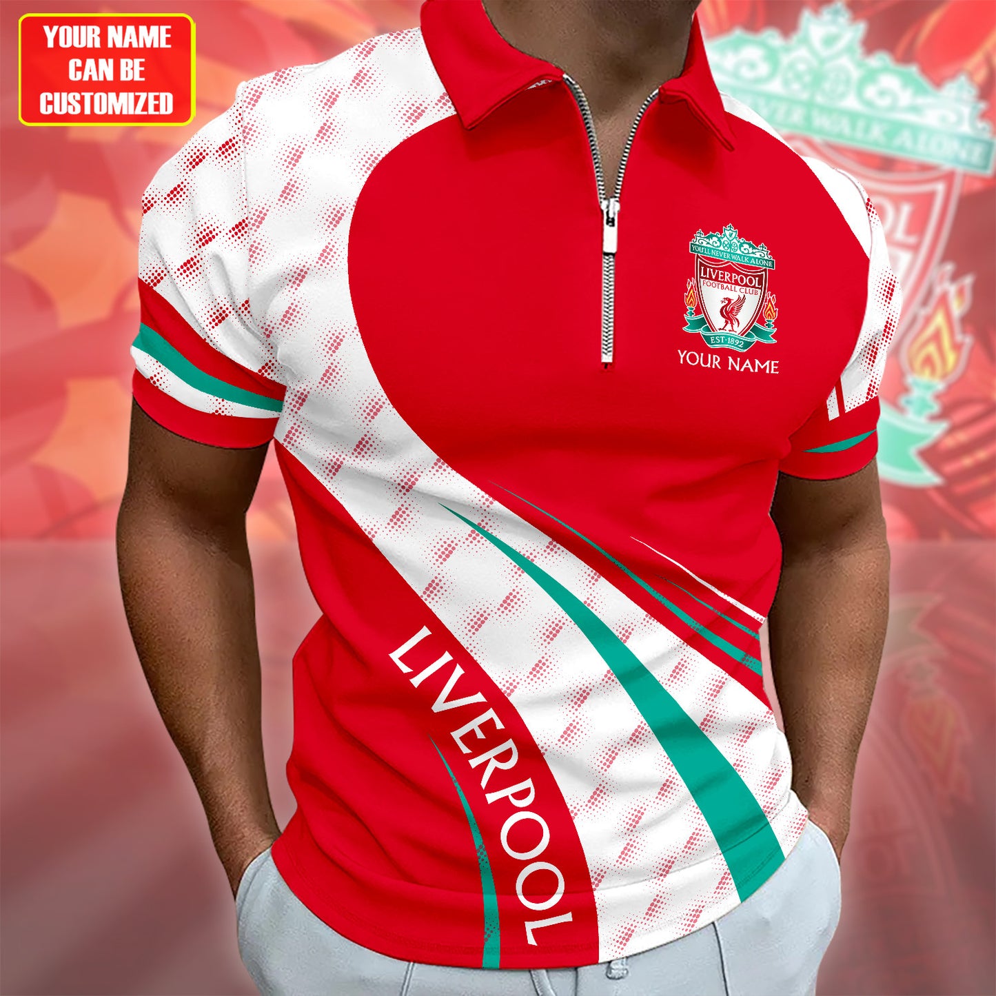 Personalized Liverpool 3D Full Printing Set , Liverpool Shirt , Hoodie , Short , Polo ,hawaii V3