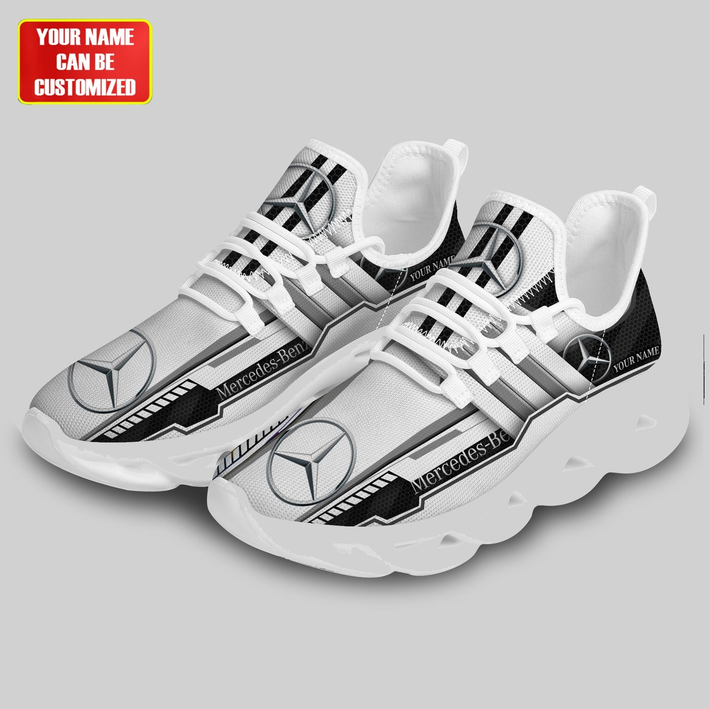 Personalized Mercedes Layer Chunky Custom Sneaker