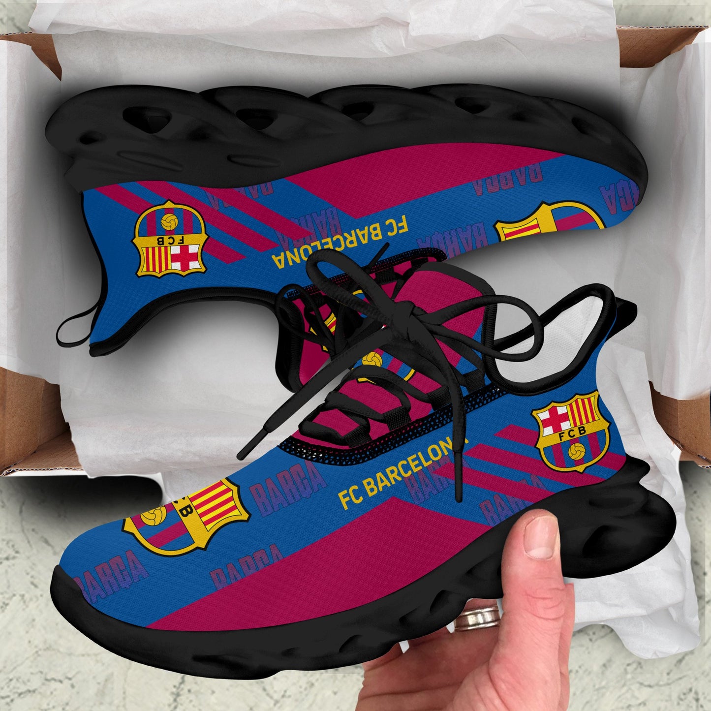 Barça Q18 Clunky Custom Sneaker