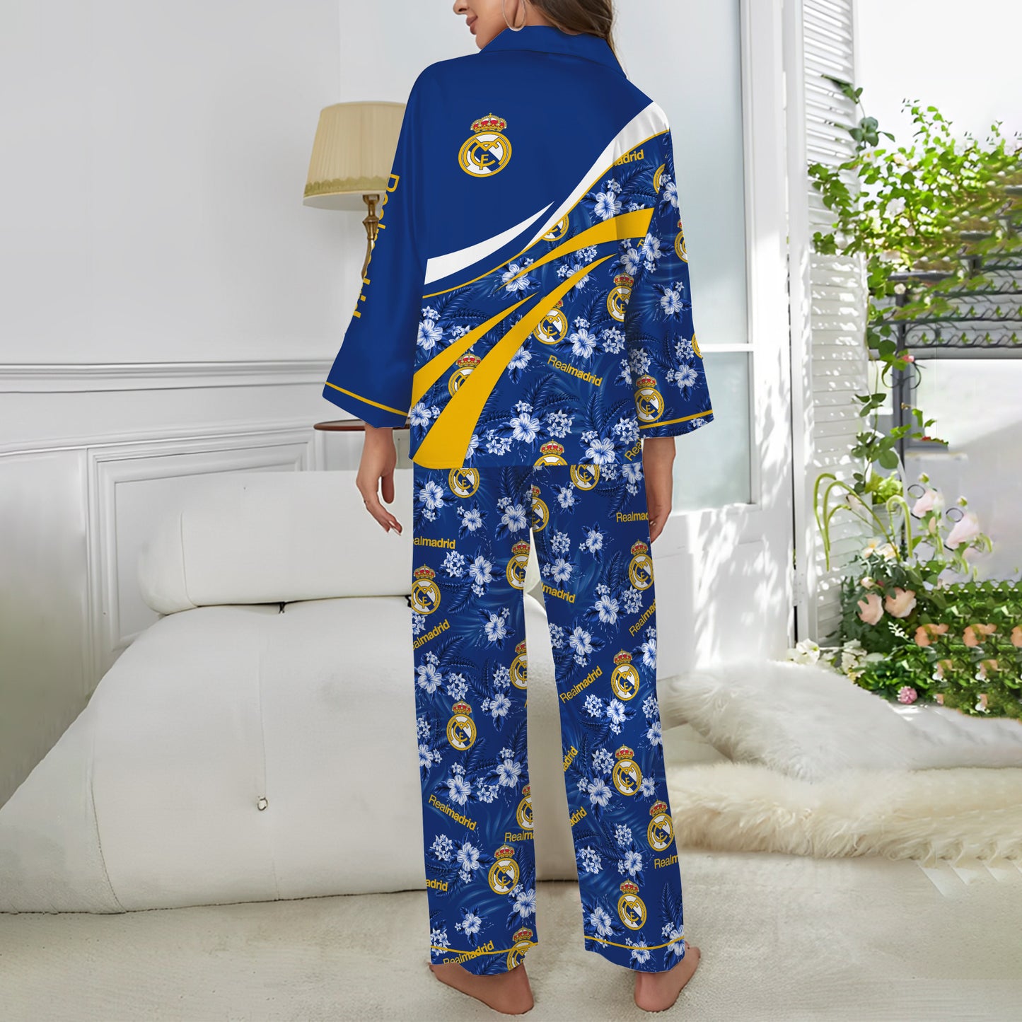 Personalized Real Madrid Pajamas Set