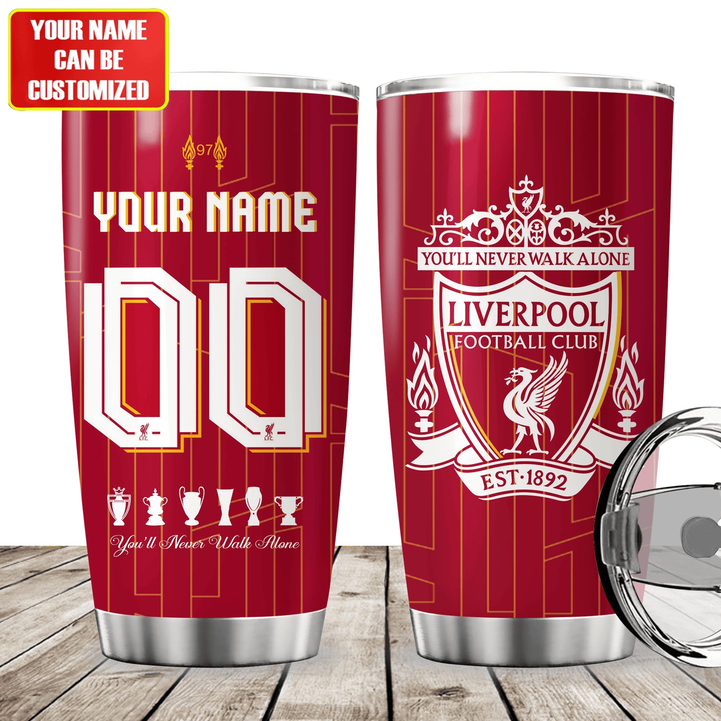 Personalized LFC Stainless Tumbler 20oz 30oz Cup