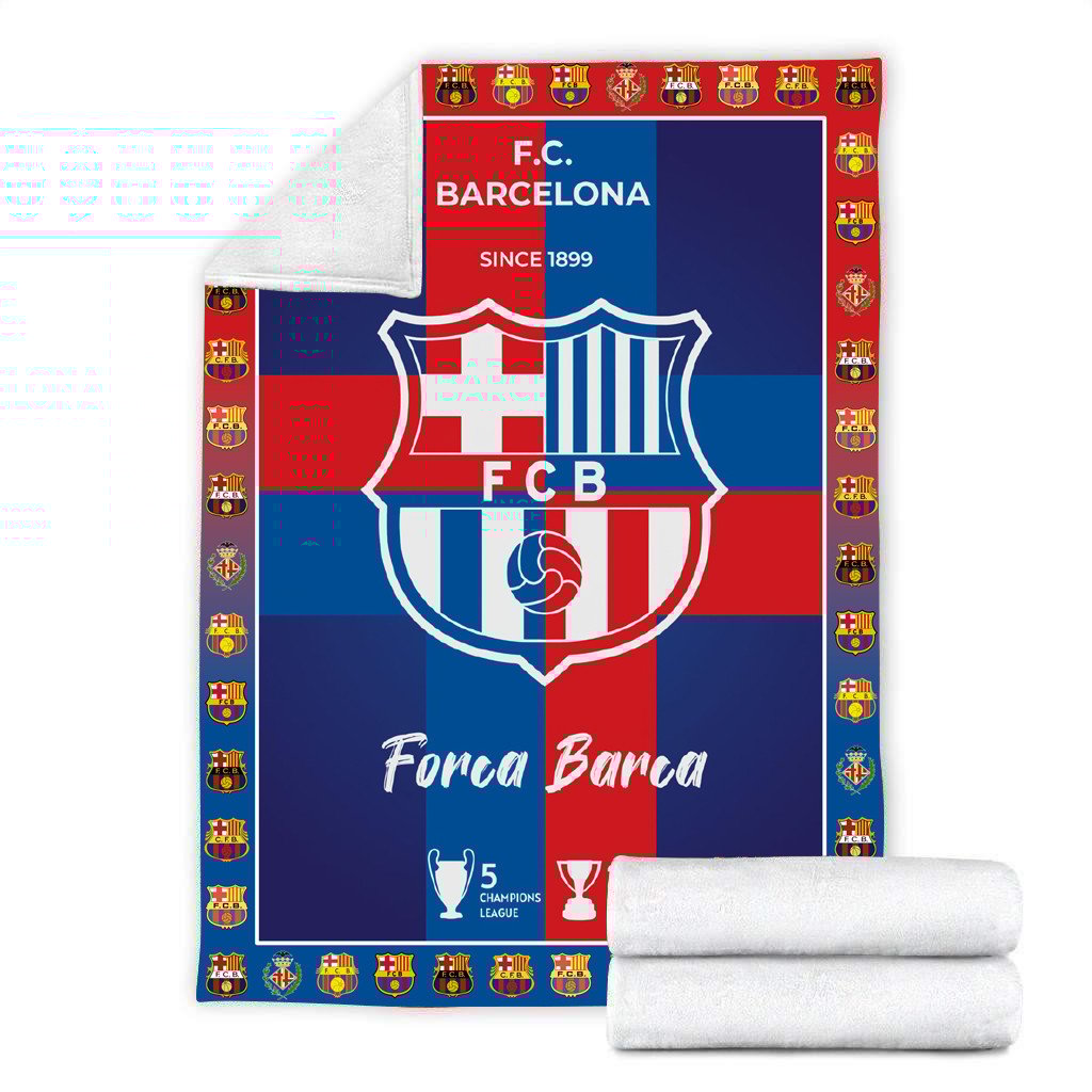 Barcelona FC 3D Fleece Blanket
