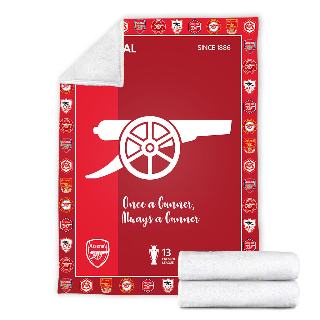 Arsenal 3D Fleece Blanket