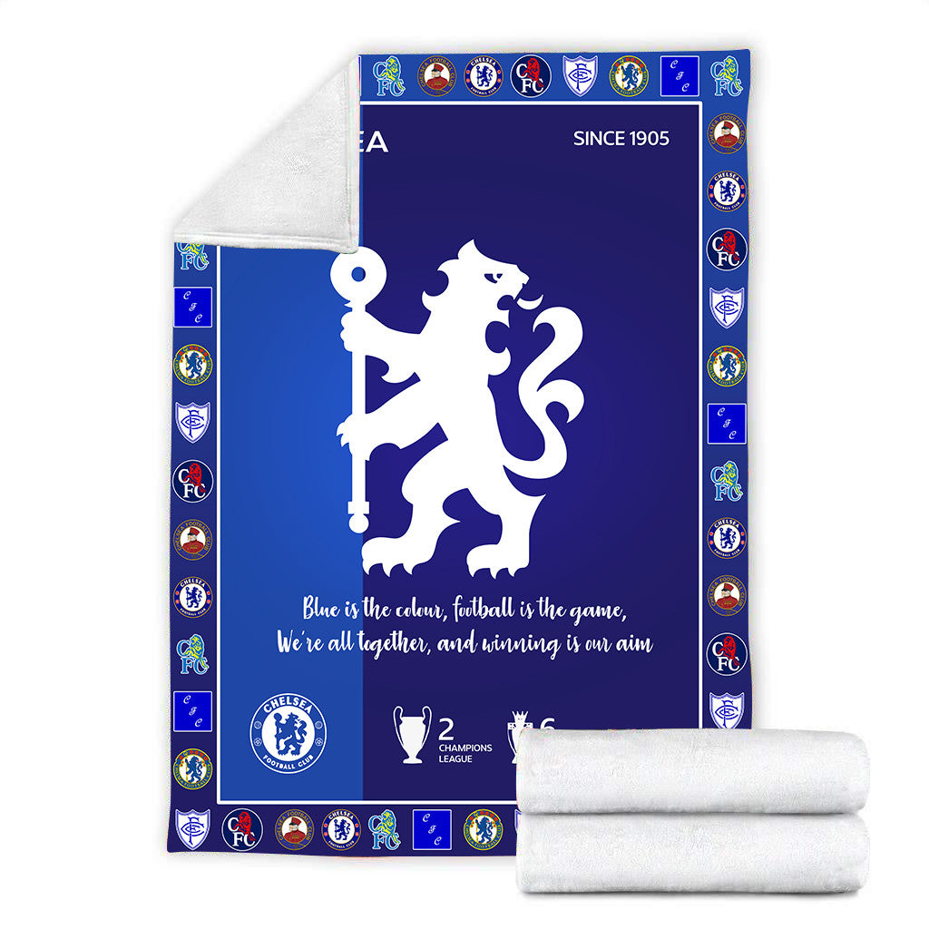 Chelsea 3D Fleece Blanket