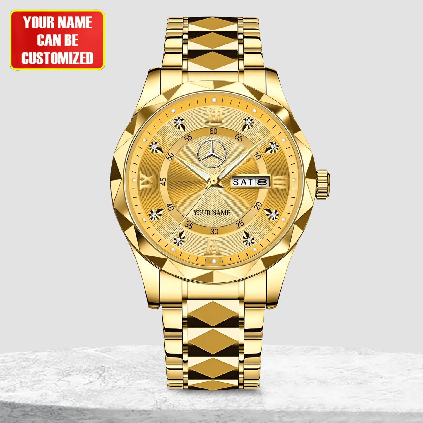 Personalized Merc Q2 Alloy Charley Watch