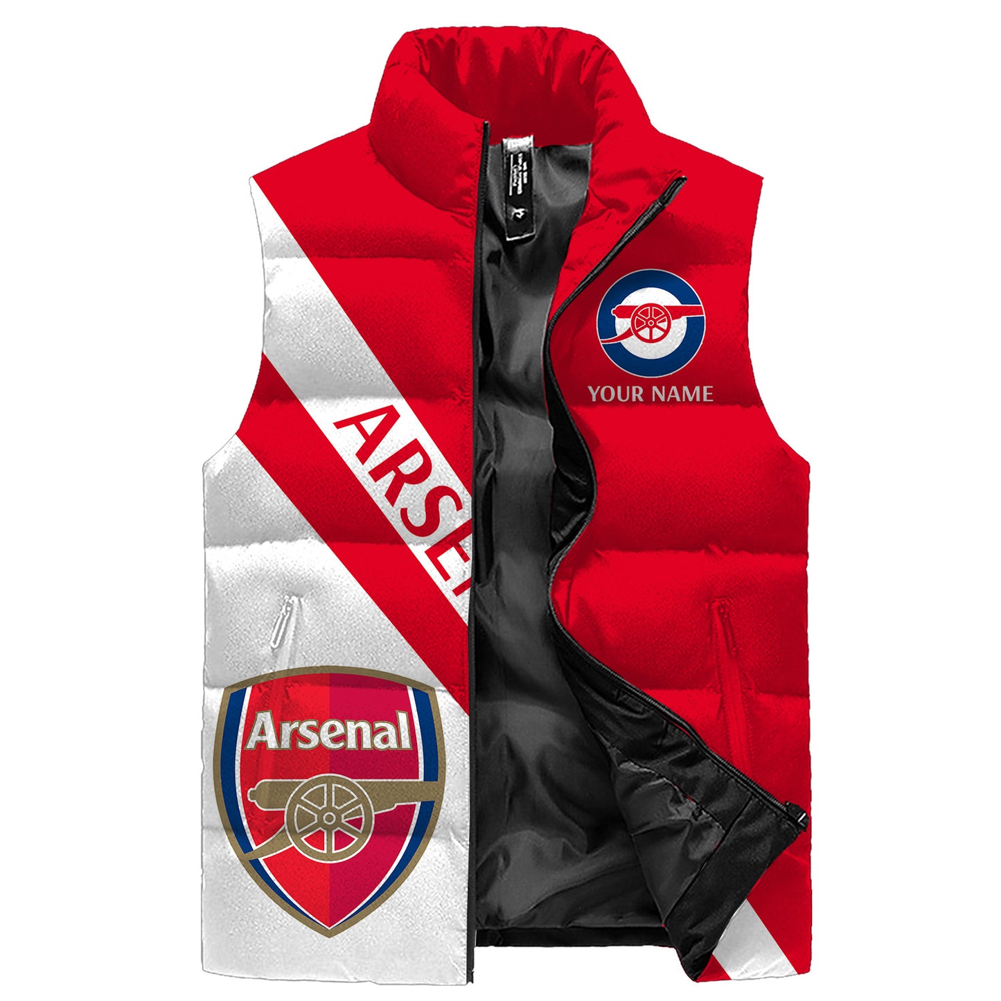 Arsenal V2 Sleeveless Windproof Puffer Jacket 3D