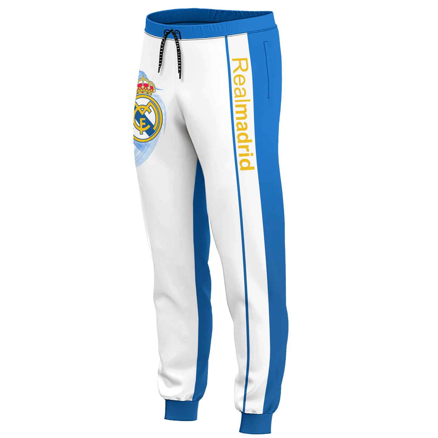 Personalized Real Madrid Q8 3D All over Printed Hoodie and Sweatpants set