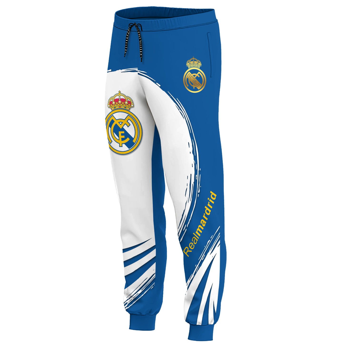 Personalized Real Madrid 3D All over Printed Hoodie and Sweatpants set
