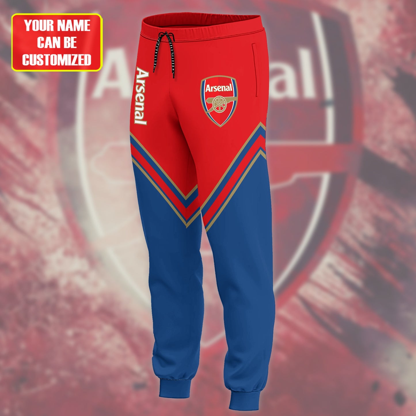 Personalized Arsenal 3D All over Printed Hoodie and Sweatpants set V5