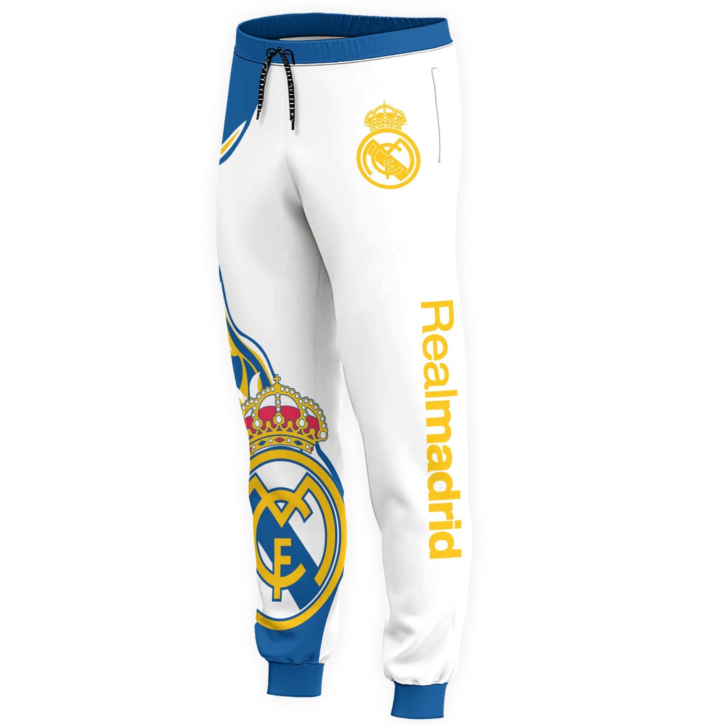 Personalized Real Madrid 3D All over Printed Hoodie and Sweatpants set V4