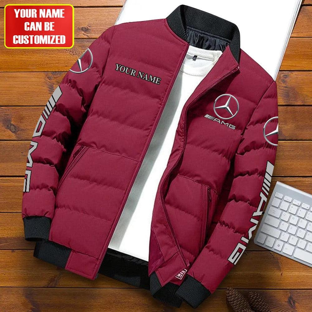 Personalized Merc AMG Performance Puffer Jacket