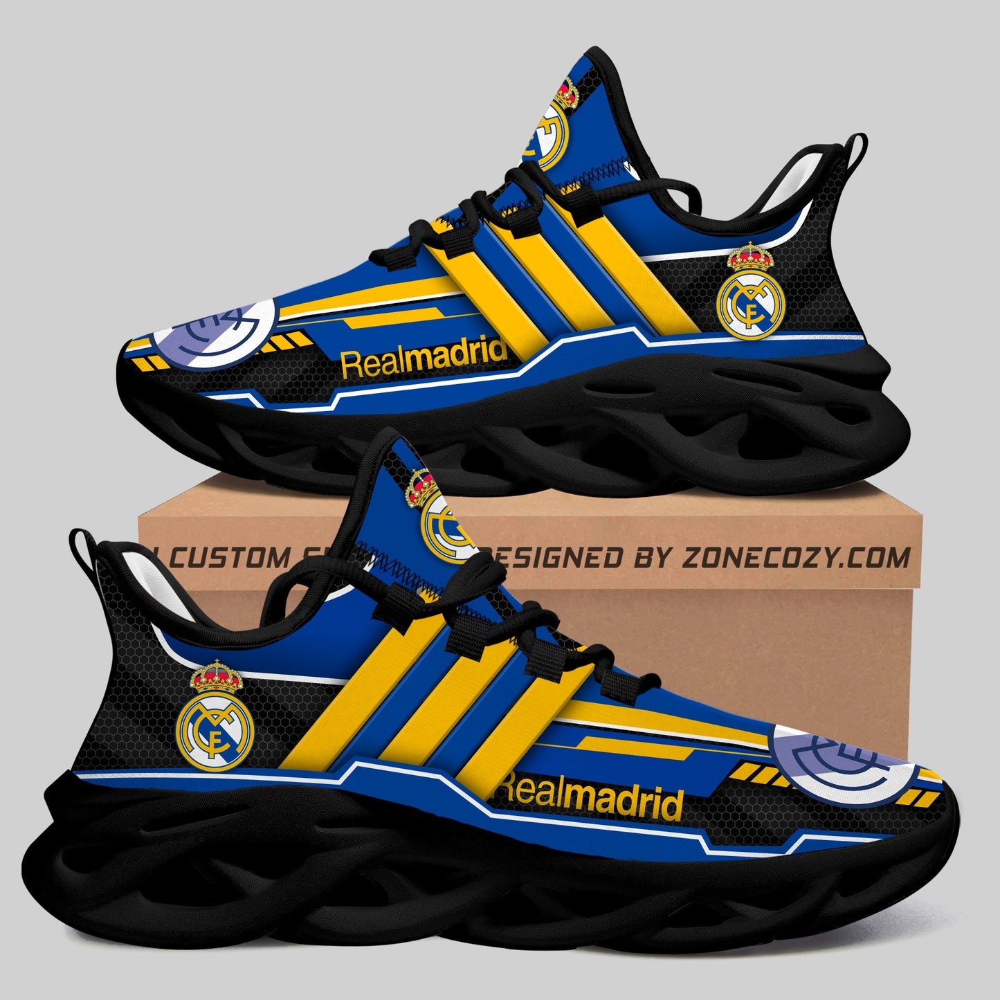 Real Madrid Layer Chunky Custom Sneaker