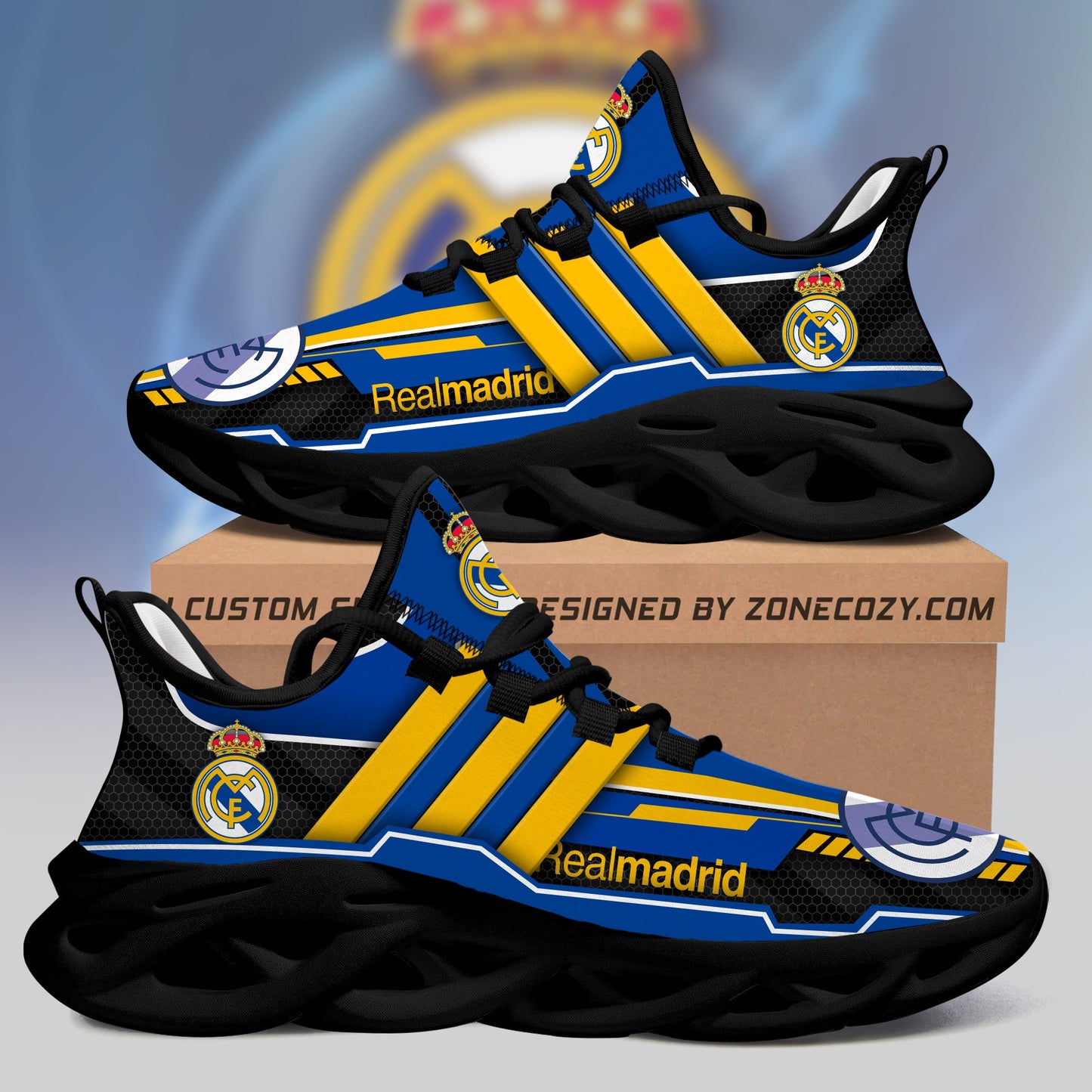 Real Madrid Layer Chunky Custom Sneaker