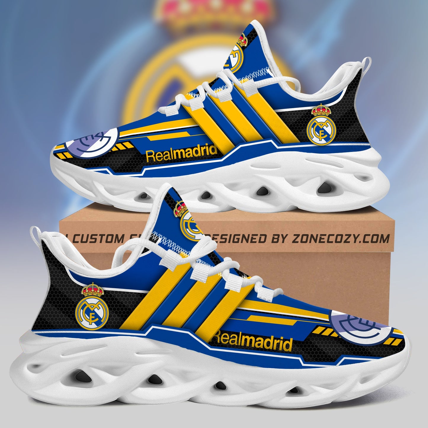Real Madrid Layer Chunky Custom Sneaker