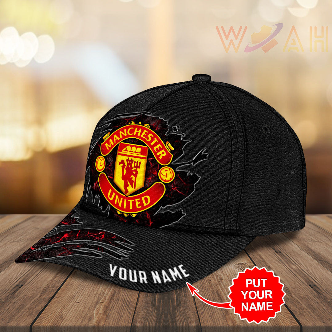 Personalized Manchester United Tear V2 Classic Cap Q030218