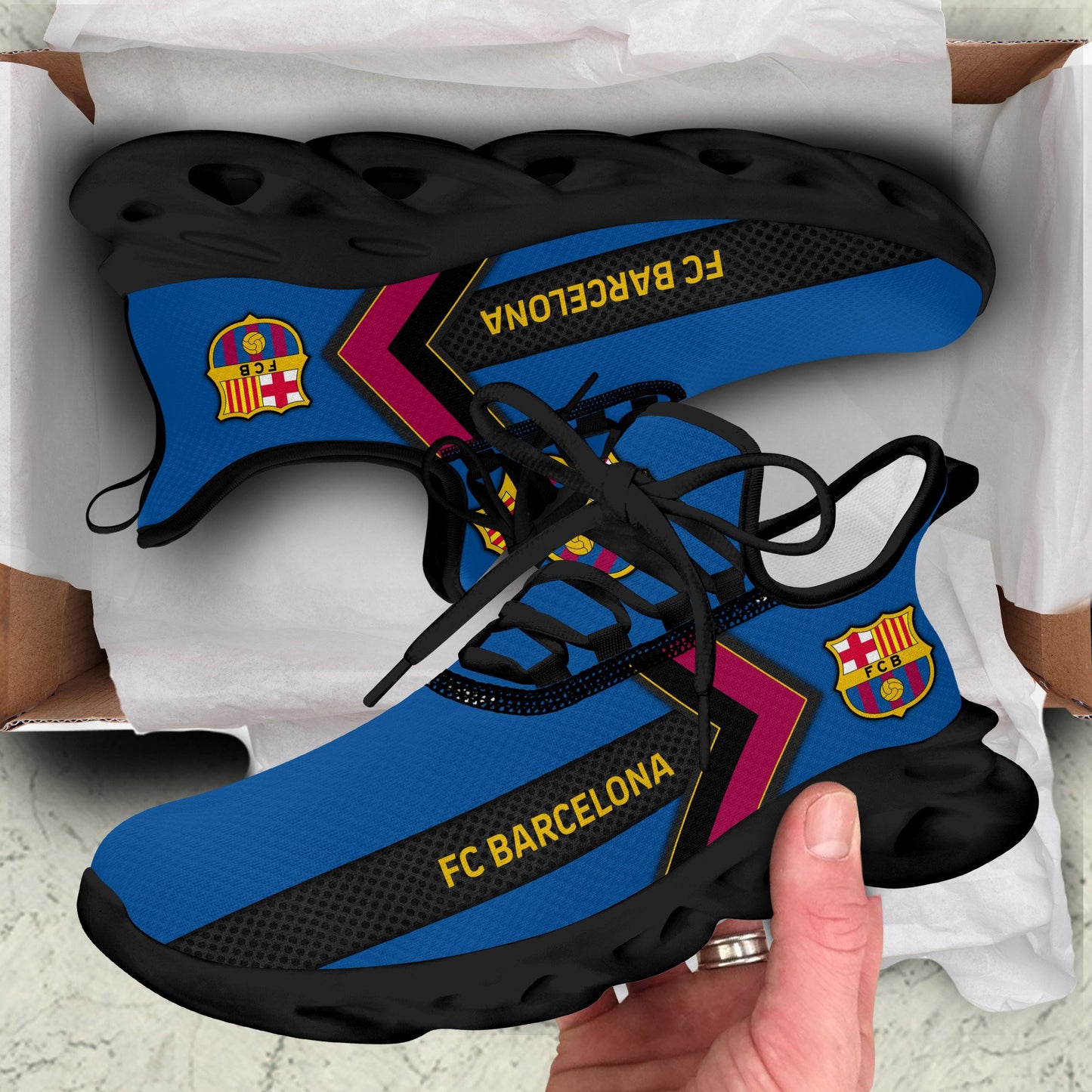Barça Q19 Chunky Custom Sneaker