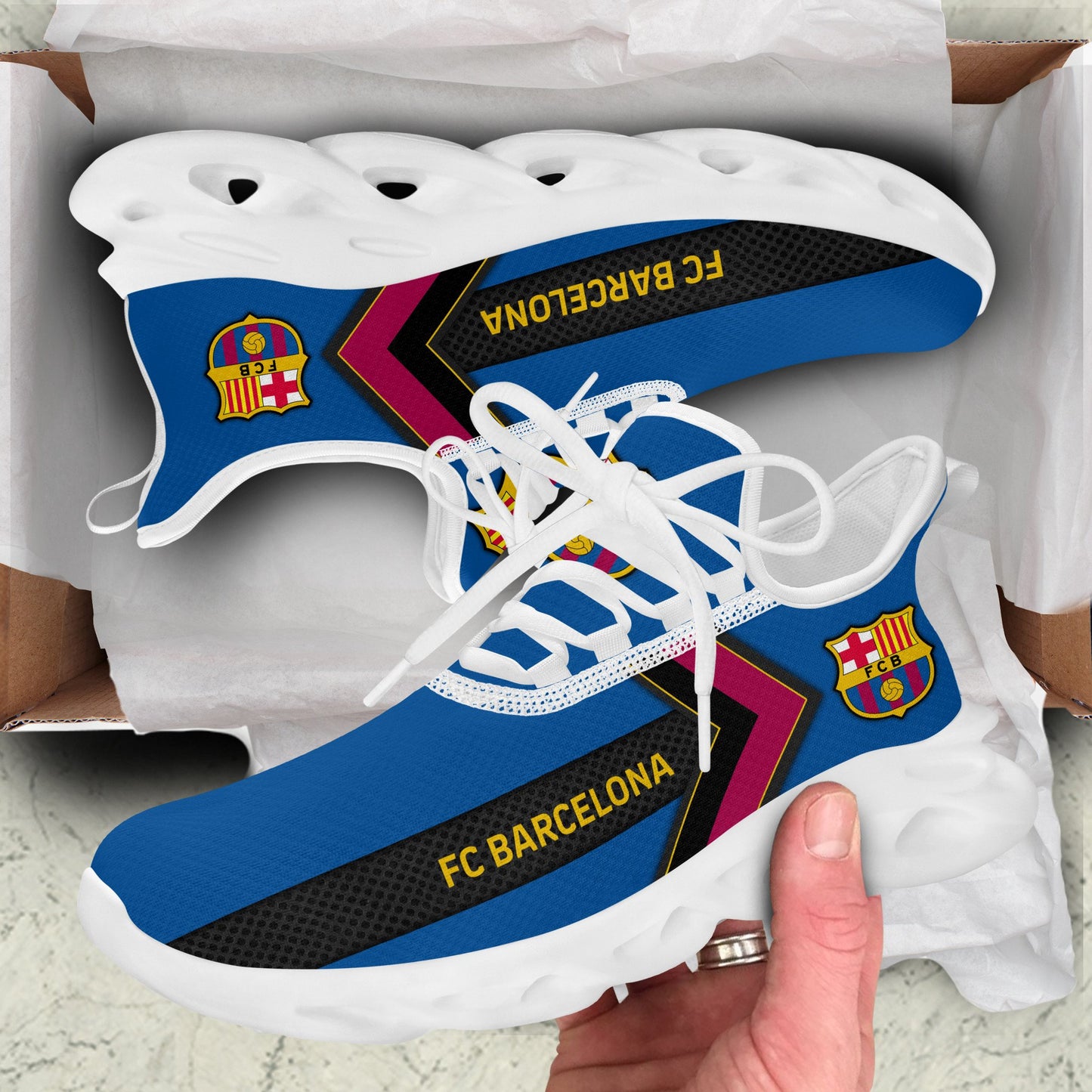 Barça Q19 Chunky Custom Sneaker