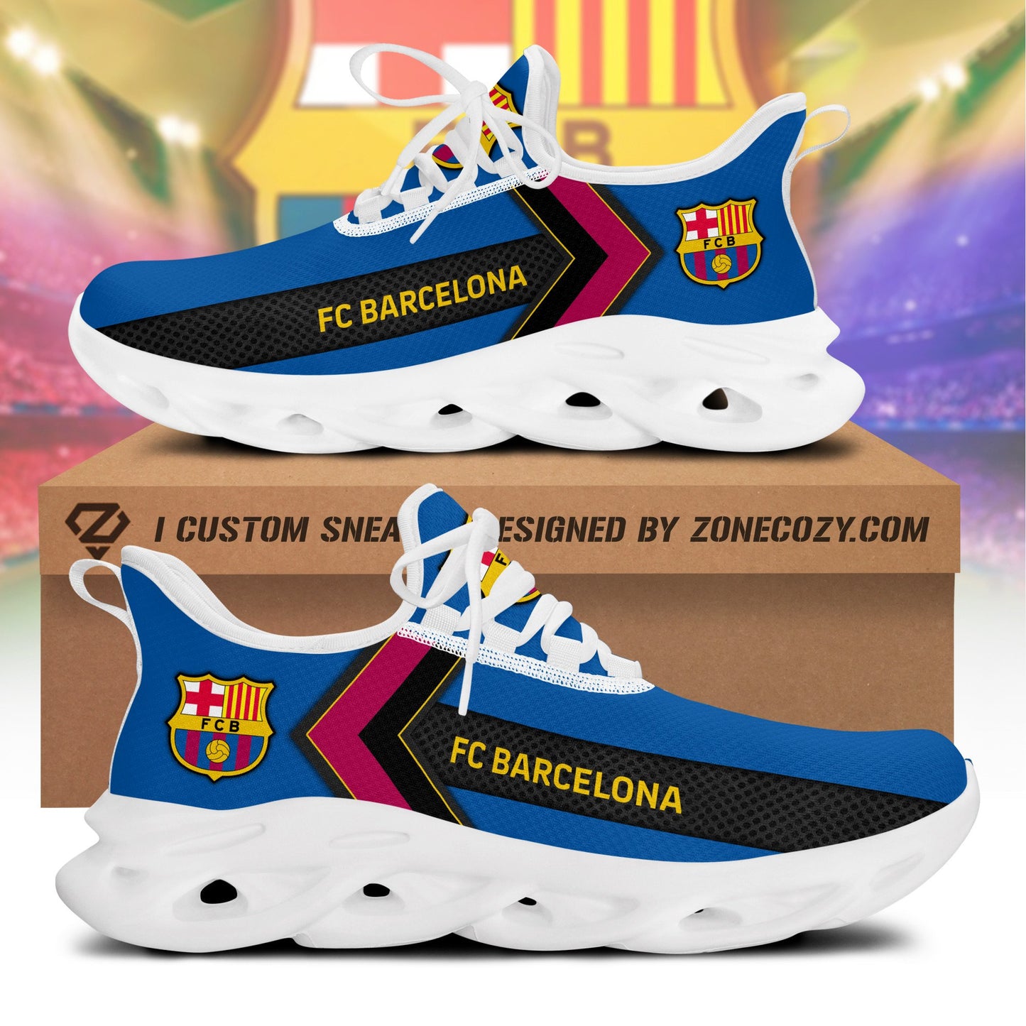 Barça Q19 Chunky Custom Sneaker
