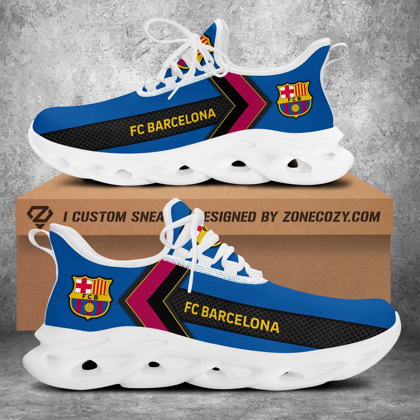 Barça Q19 Chunky Custom Sneaker