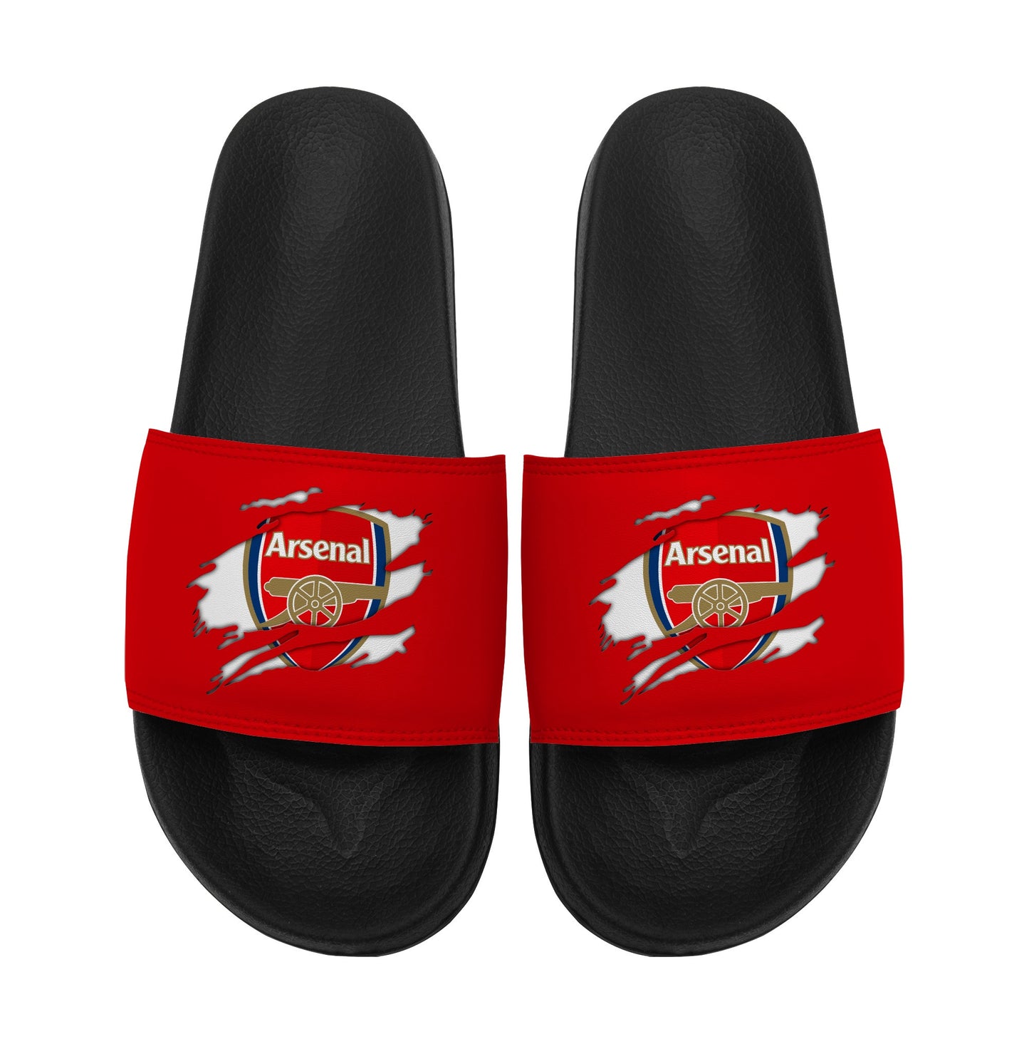 Arsenal Tear Custom Leather Sandals