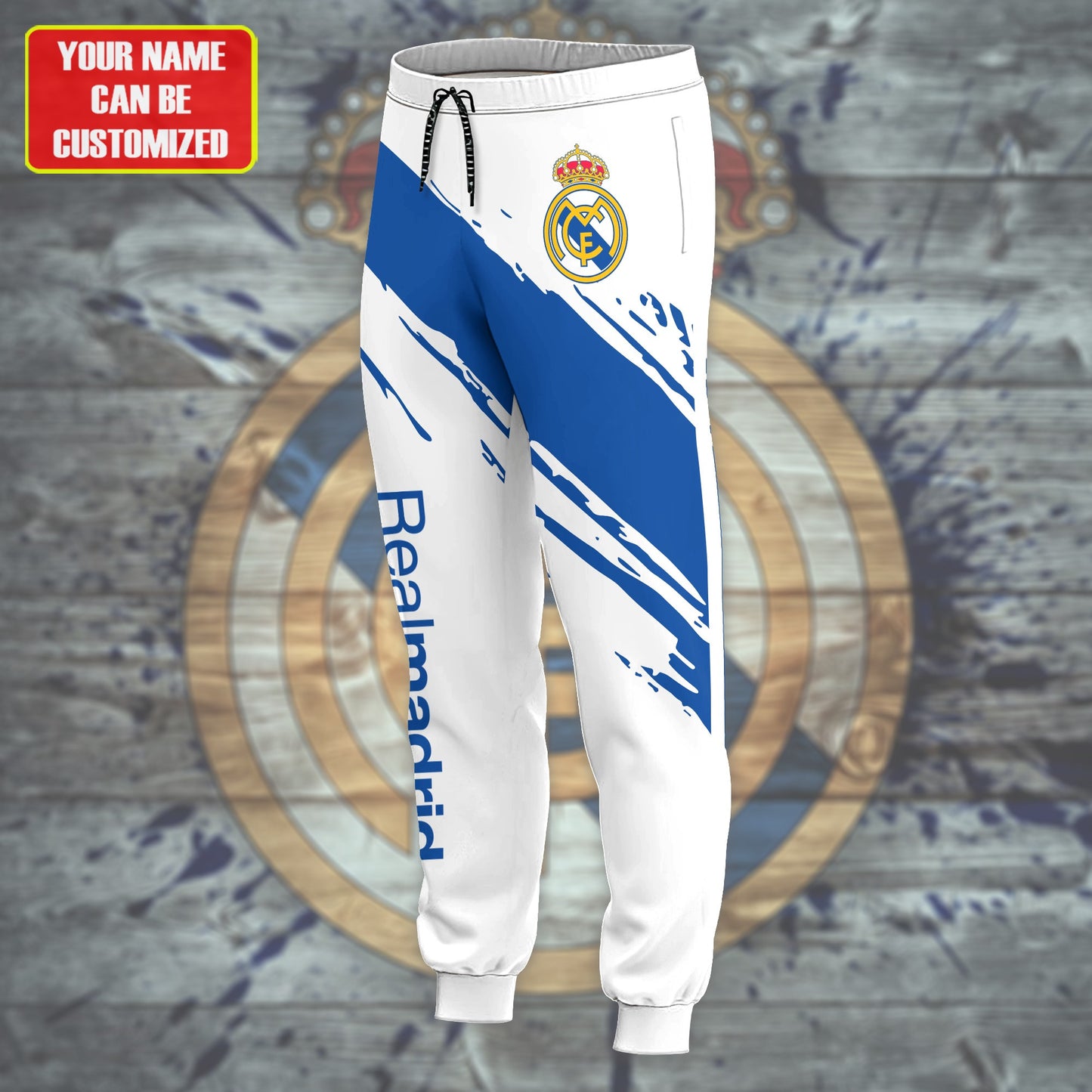 Personalized Real Madrid Q20 3D All over Printed Hoodie and Sweatpants set