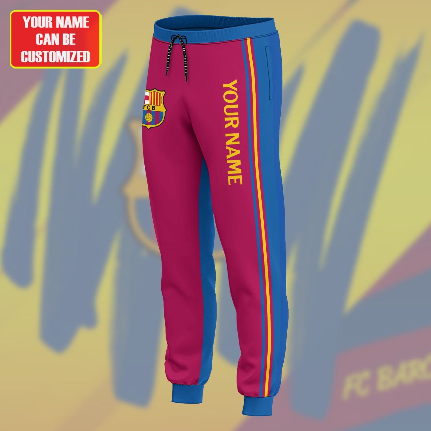 Personalized Barcelona 3D All over Printed Hoodie and Sweatpants set V11