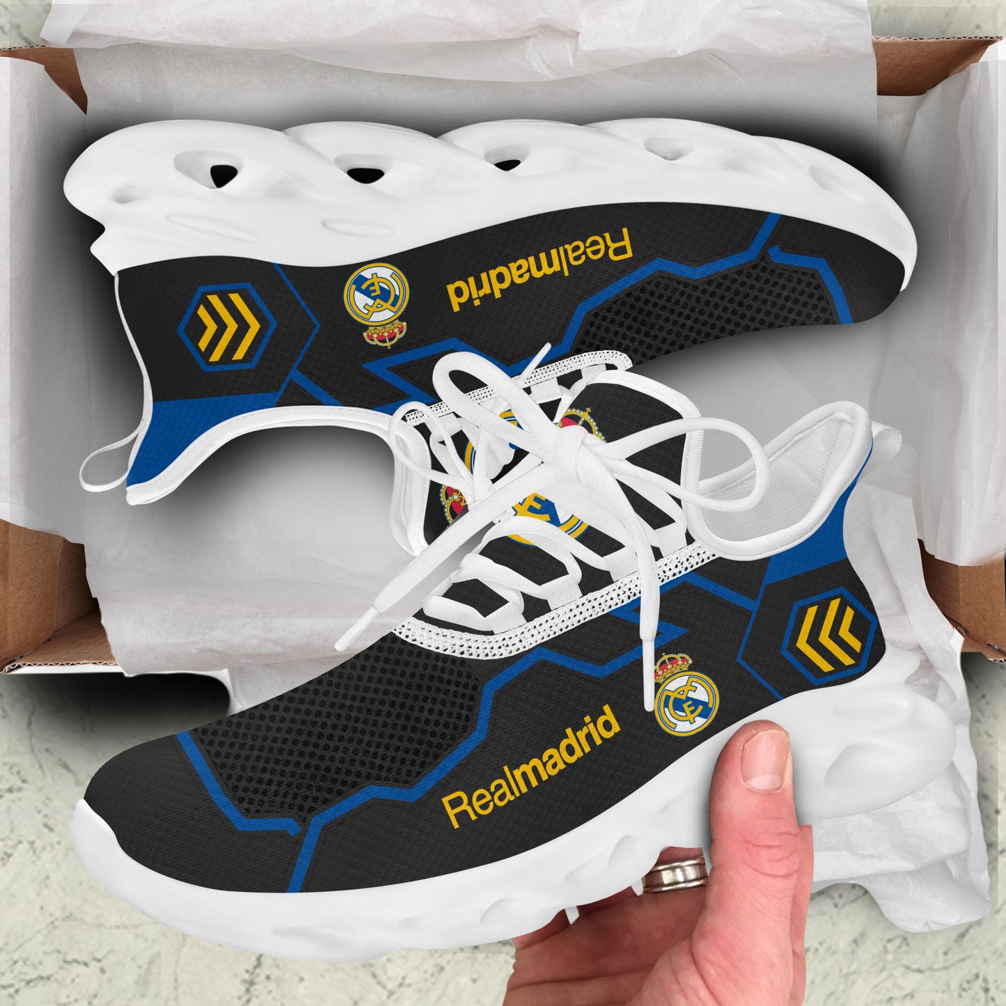 Personalized Real Madrid Q12 Chunky Custom Sneaker