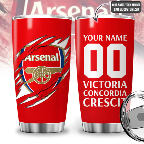 Personalized Arsenal V2 Stainless Tumbler 20oz 30oz Cup
