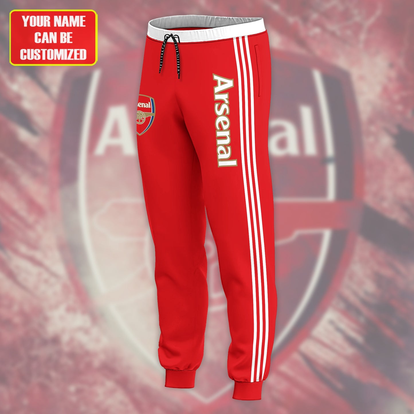 Personalized Arsenal 3D All over Printed Hoodie and Sweatpants set V14