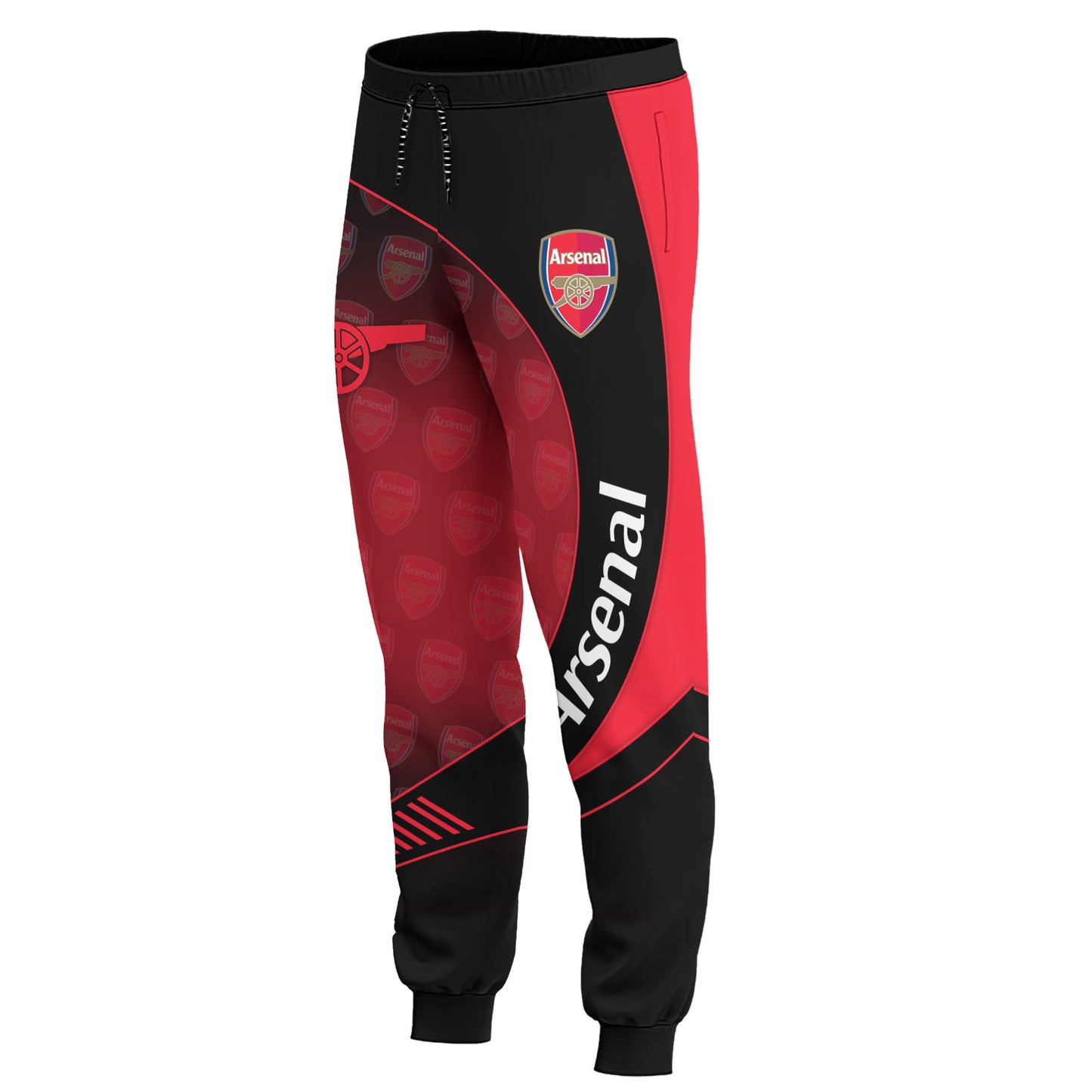 Personalized Arsenal Q5 3D All over Printed Hoodie and Sweatpants set