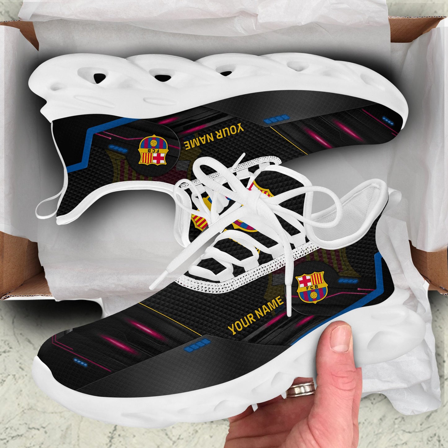Personalized Barcelona Chunky Custom Sneaker