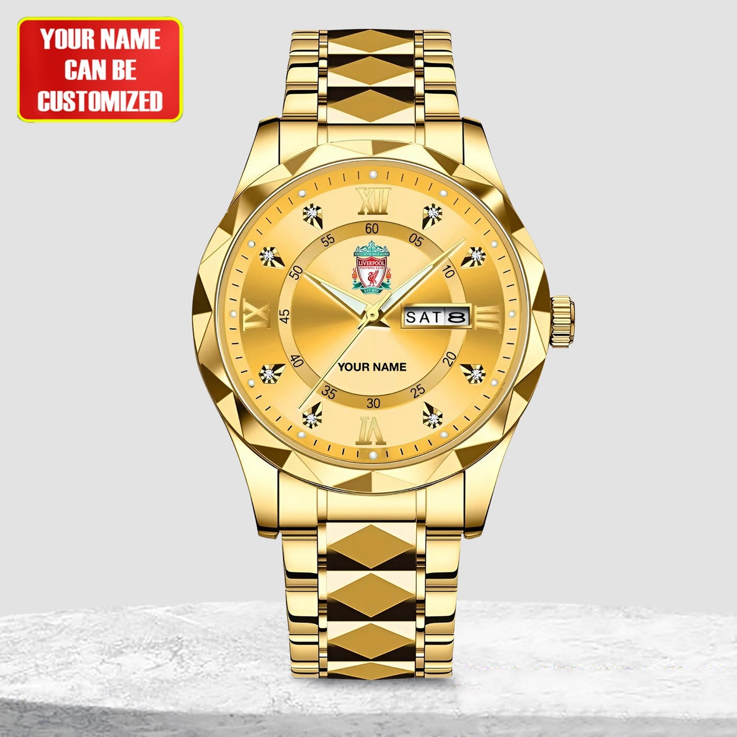 Personalized Liverpool Alloy Charley Watch