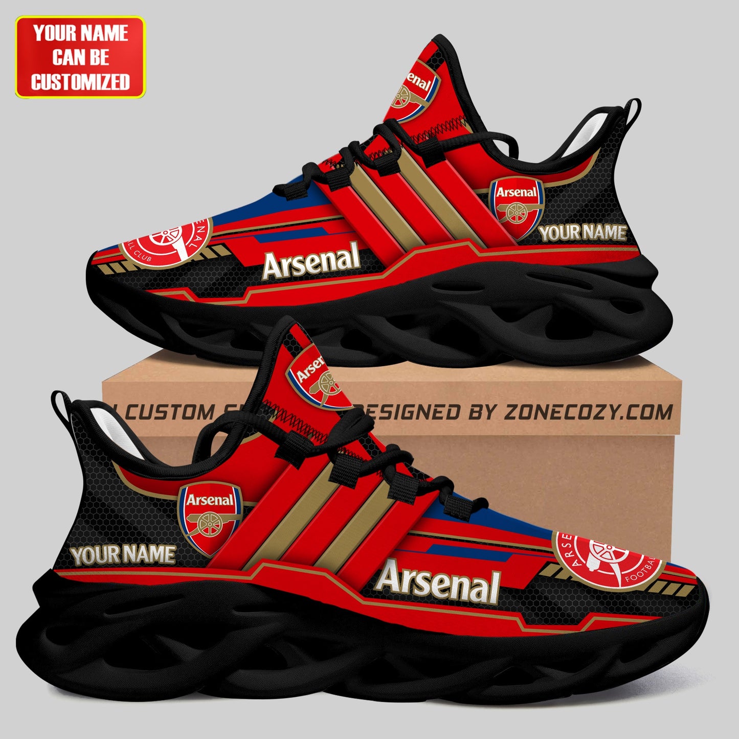 Personalized Arsenal Layer Chunky Custom Sneaker