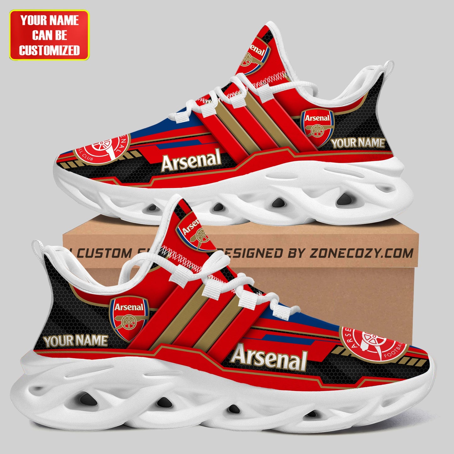 Personalized Arsenal Layer Chunky Custom Sneaker