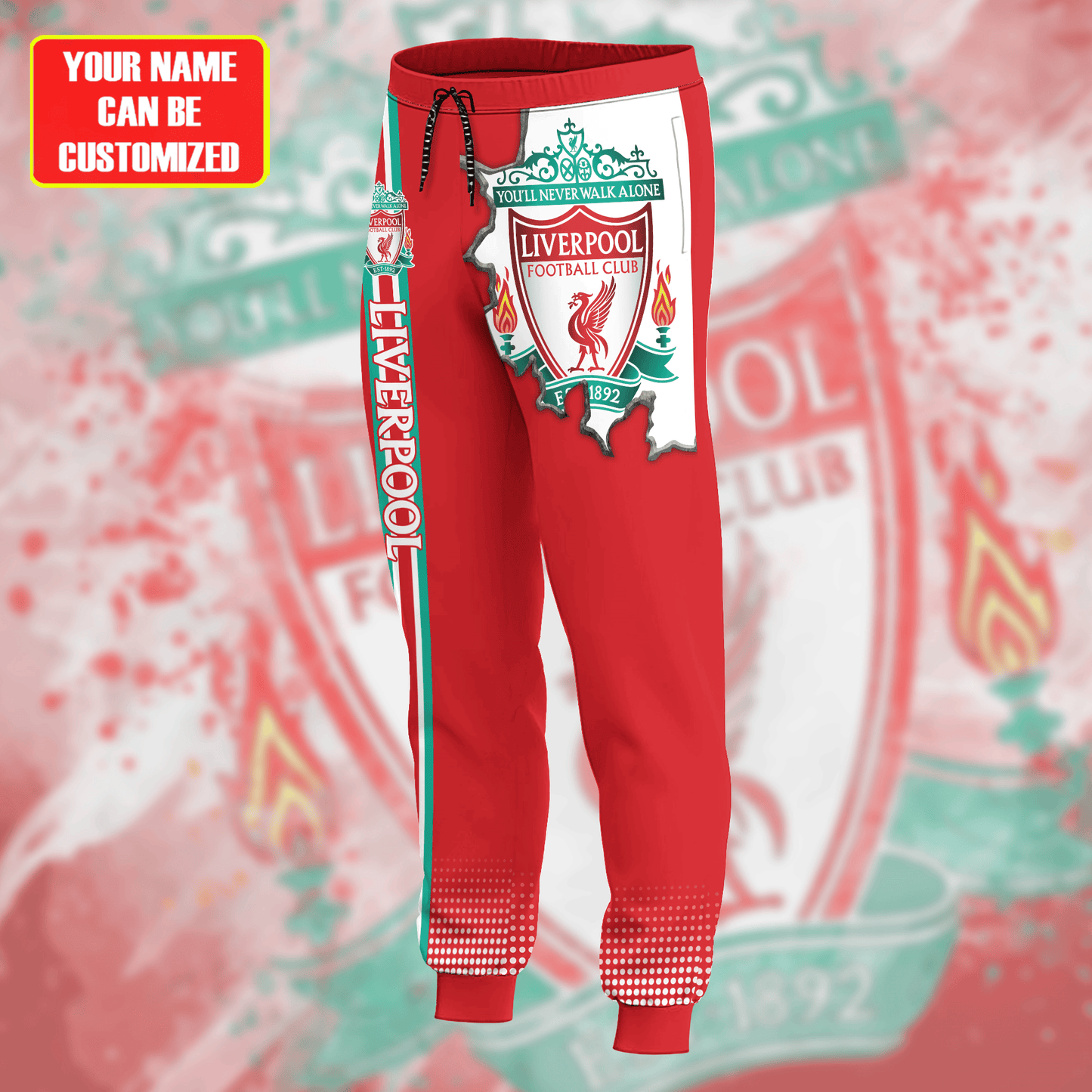 Personalized Liverpool 3D All over Printed Hoodie and Sweatpants set V24