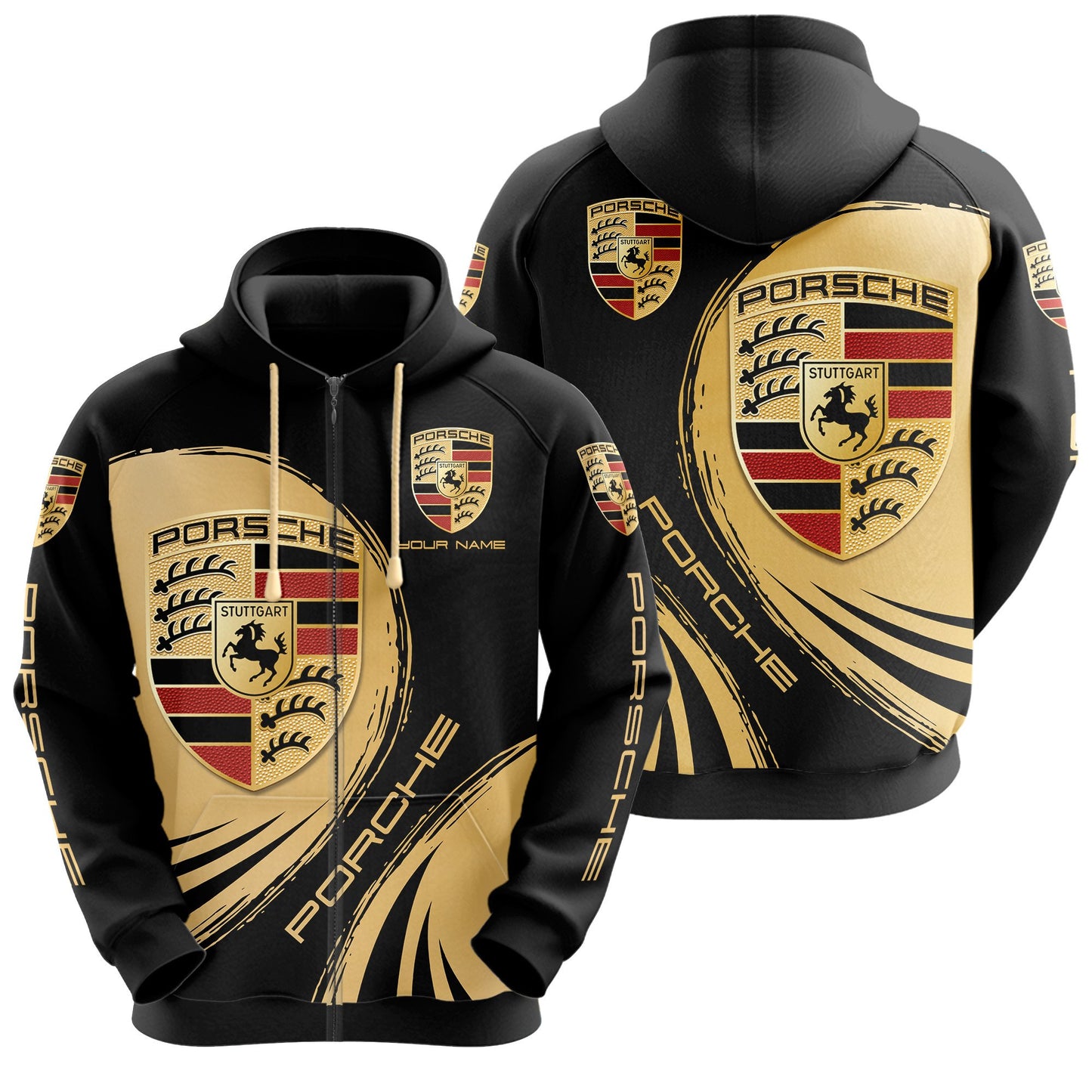Personalized Pors Q2 3D All over Printed Hoodie and Sweatpants set