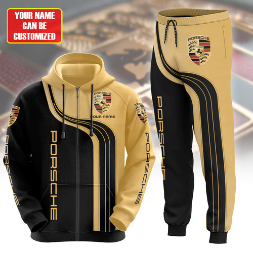 Personalized Pors Q3 3D All over Printed Hoodie and Sweatpants set