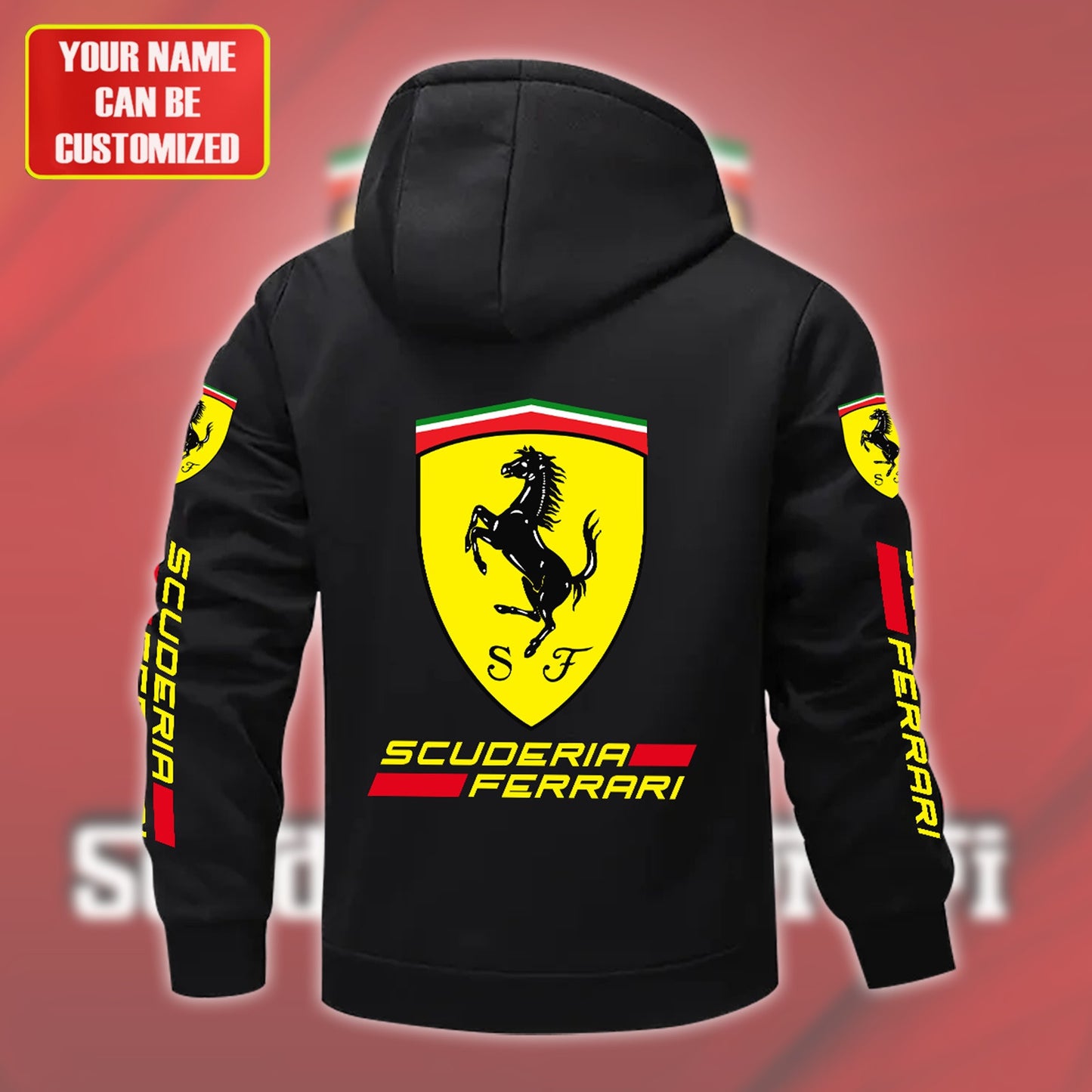 Personalized SF Fleece 3D Unisex Hooded Jacket