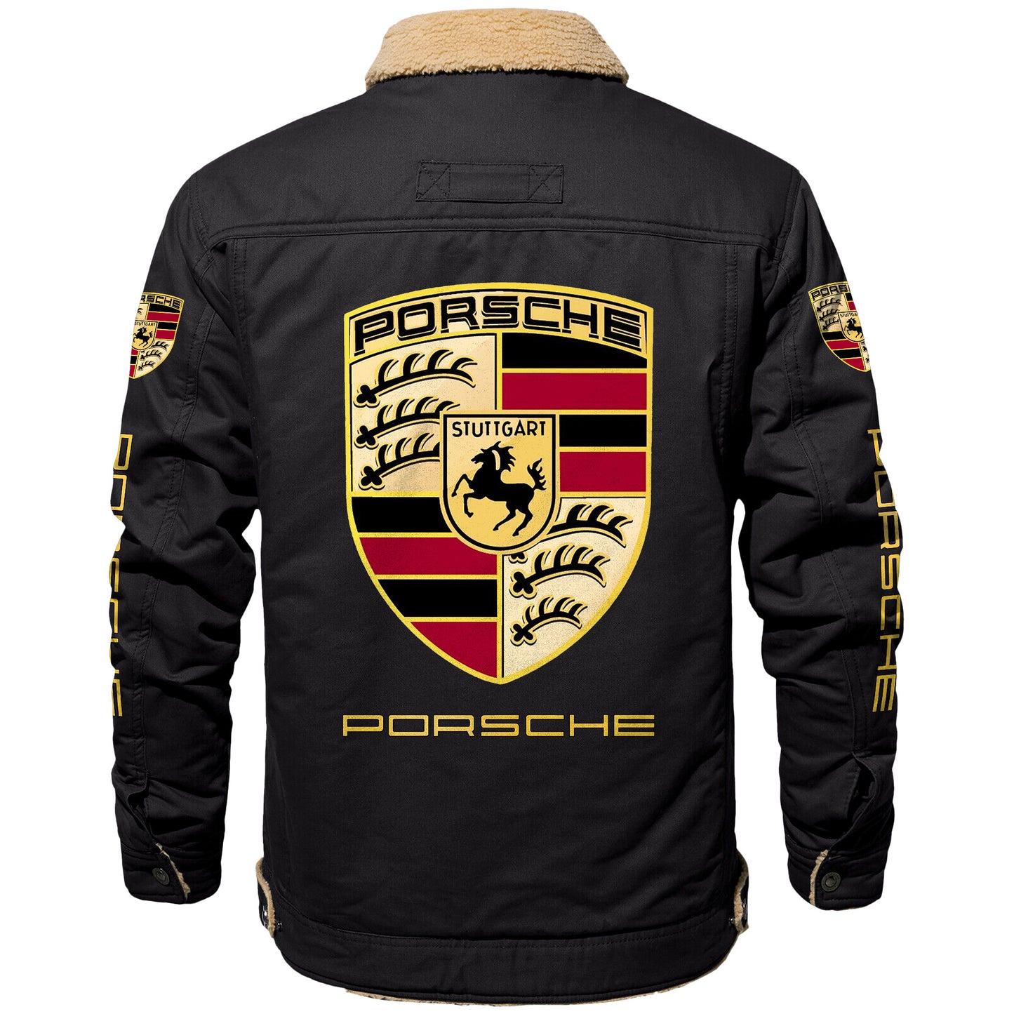 Personalized Pors Fleece Thermal Cotton Jacket