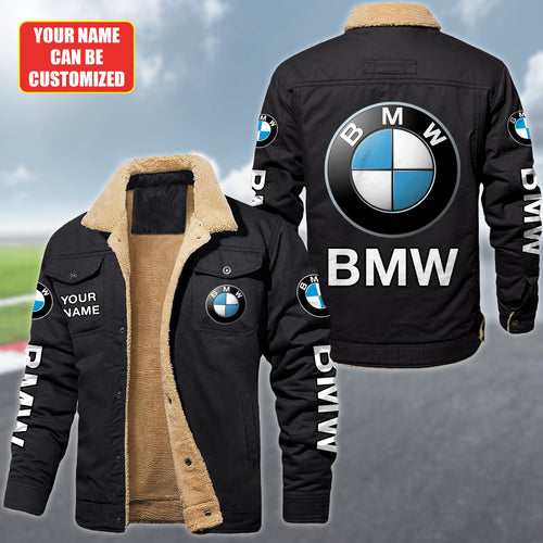 Personalized BW Fleece Thermal Cotton Jacket