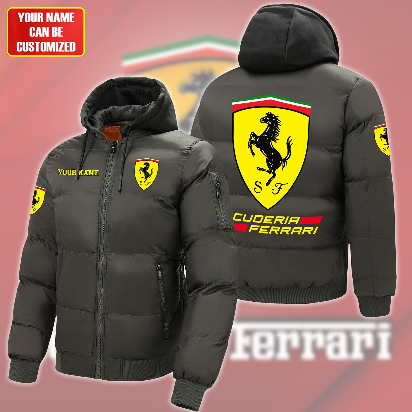 SF Puffer Thermal Sport Warm Jacket