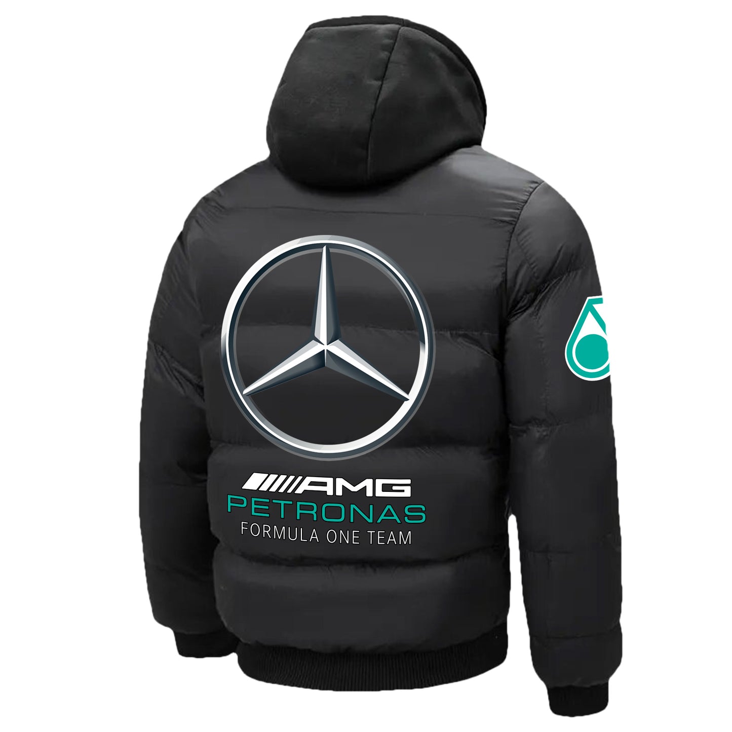 Merc AMG Petronas Puffer Thermal Sport Warm Jacket
