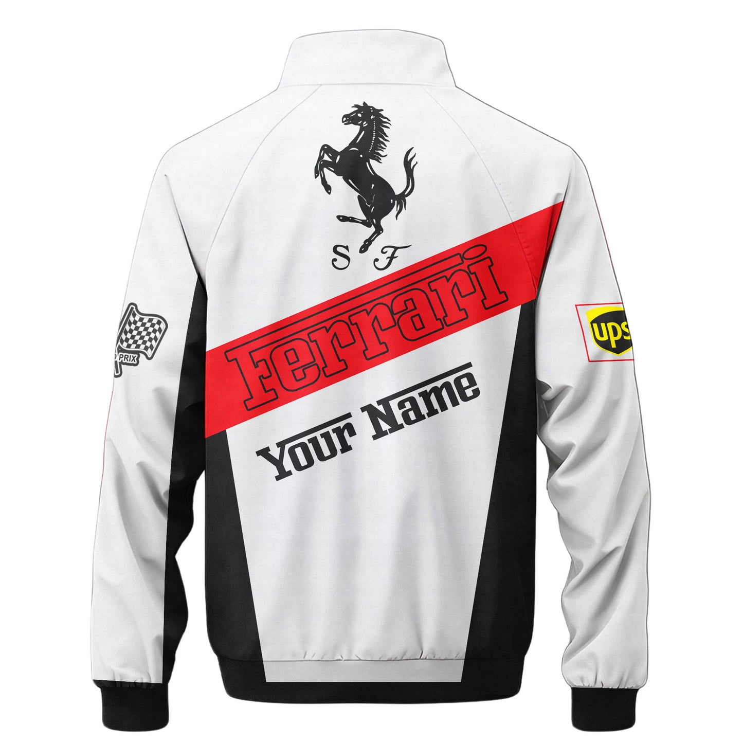 SF Racing Zipper Stand Collar Jacket 3D V2