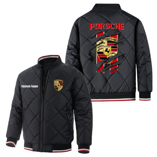 Personalized Pors Puffer Bomber Jacket