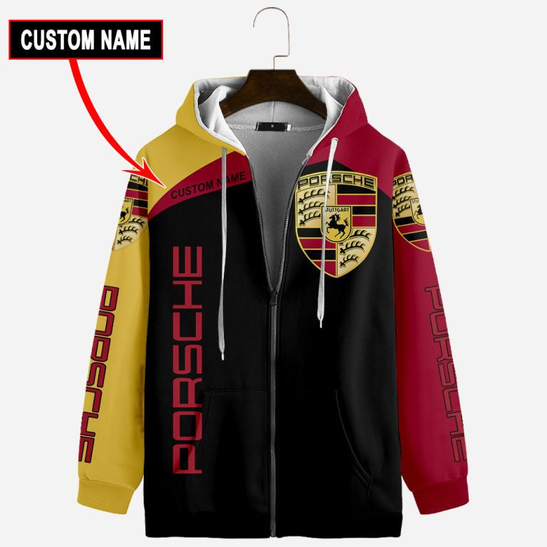 Pors 3D Full Printing Set , Pors Racing Shirt , Zipper Polo, Hoodie , Short , Polo ,hawaii V2