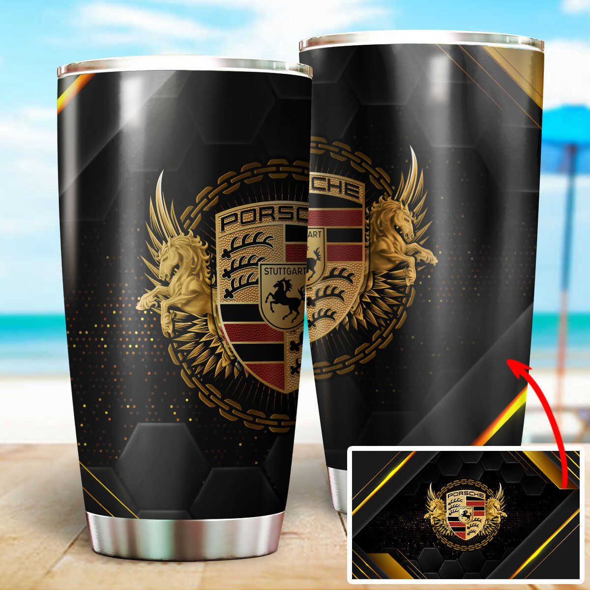 Pors Stainless Tumbler 20oz 30oz Cup