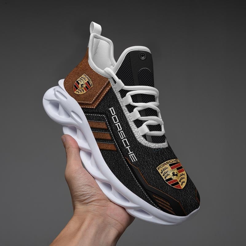 Pors Leather Pattern Chunky Custom Sneaker