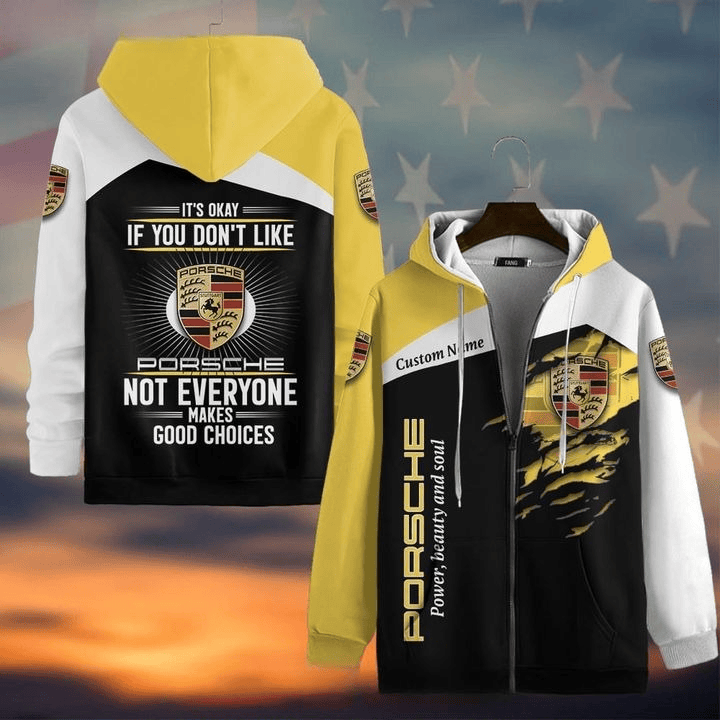 Personalized Pors 3D Full Printing Set , Pors Shirt , Zipper Polo, Hoodie , Short , Polo ,hawaii