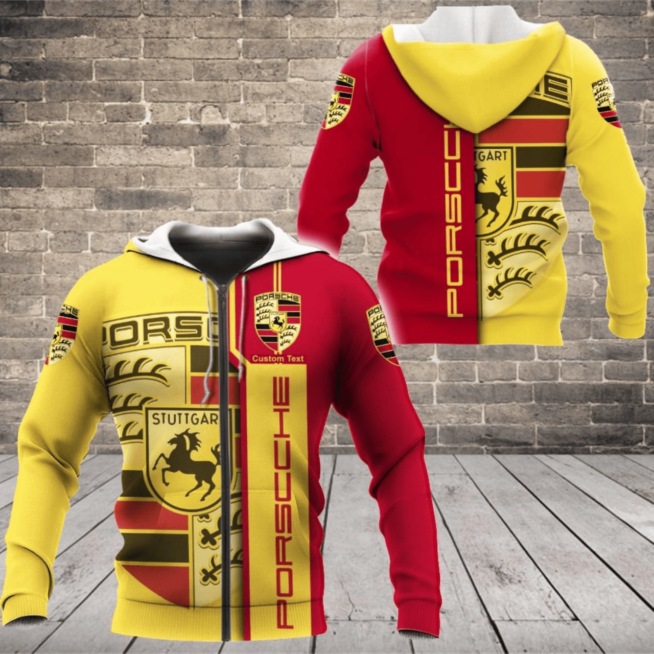 Personalized Pors 3D Full Printing Set , Pors Shirt , Zipper Polo, Hoodie , Short , Polo ,hawaii V2