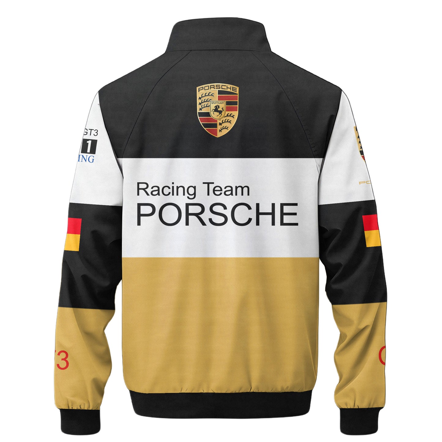 Pors Racing Zipper Stand Collar Jacket 3D V2